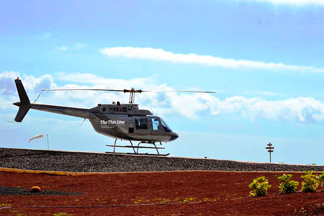 helicopter tour lanzarote